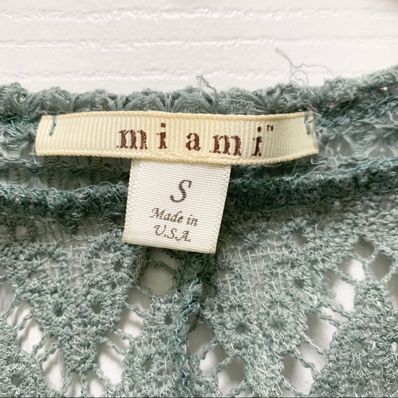 Miami Lace Eyelet Kimono - Picture 2 of 4